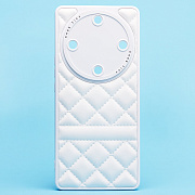 Чехол-накладка - SC318 экокожа для "Honor X9a/Magic5 Lite 5G" (white)