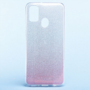 Чехол-накладка - Glamour для "Samsung SM-M215 Galaxy M21/SM-M307 Galaxy M30s" (rose/silver)