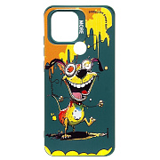 Чехол-накладка - SC335 для "Xiaomi Redmi A1+/Poco C50"  (собака) (dark green)