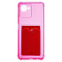 Чехол-накладка - SC276 с картхолдером для "OPPO realme C30" (pink)