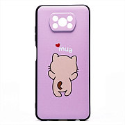 Чехол-накладка - SC185 для "Xiaomi Poco X3/Poco X3 Pro" (019) (light pink)