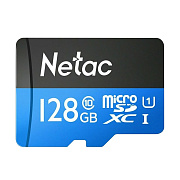 Карта флэш-памяти MicroSD 128 Гб Netac P500 Eco UHS-I (90 Mb/s) без адаптера (Class 10)