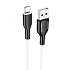 Кабель USB - Apple lightning Borofone BX63 12W 100см 2,4A  (black/white)