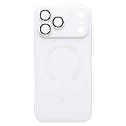 Чехол-накладка - SM020 Matte SafeMag для "Apple iPhone 17 Pro Max" (white)