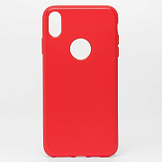 Чехол-накладка - SC138 для "Apple iPhone XS Max" (red)