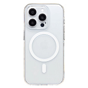 Чехол-накладка - SM039 SafeMag для "Apple iPhone 15 Pro" (transparent) (238608)