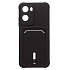 Чехол-накладка - SC304 с картхолдером для "Xiaomi Redmi 15A 5G" (black)