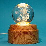 Декор - Снежный шар 6см (3D-005) (multi color)