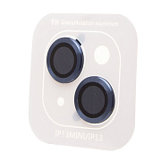 Защитное стекло для камеры - CG03 для "Apple iPhone 13/13 mini" (blue)