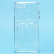 Чехол-накладка - SC300 с картхолдером для "Apple iPhone 7 Plus/iPhone 8 Plus" (white)