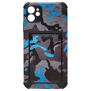Чехол-накладка - SC284 с картхолдером для "Apple iPhone 11" (005) (multicolor)