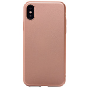 Чехол-накладка - PC002 для "Apple iPhone X/iPhone XS" (gold)