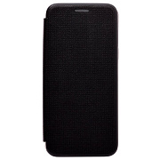 Чехол-книжка Brera Like Me для "Samsung SM-G960 Galaxy S9" (black/black) откр.вбок