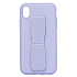 Чехол-накладка - PC058 для "Apple iPhone XR" с подставкой и магнитом (light violet)