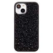 Чехол-накладка - PC096 POSH SHINE для "Apple iPhone 15" капли дождя (black titanium) (237174)