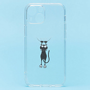 Чехол-накладка - SC270 для "Apple iPhone 13 mini" (001) (прозрачный)