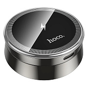 Держатель автомобильный Hoco SafeMag+беспроводная зарядка HW33 Metal на приборную панель (metal grey)