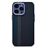 Чехол-накладка Luxo Creative PC для "Apple iPhone 13 Pro" (121) (black/blue) (230969)