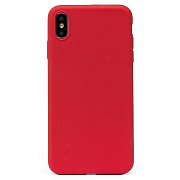Чехол-накладка - SC162 для "Apple iPhone XS Max" (red)