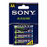 Батарейка AA Sony LR6 Blue (4-BL) ..
