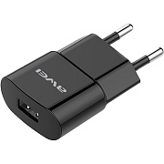 Адаптер Сетевой с кабелем Awei C-832 USB 2,1A/10W (USB/Lightning) (black)