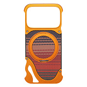 Чехол-накладка - SMZ06 SafeMag для "Apple iPhone 17 Pro" (orange)