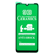 Защитное стекло Full Screen - 2,5D Ceramics для "Xiaomi Redmi Note 7" (тех. уп) (black)