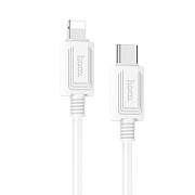 Кабель Type-C - Apple lightning Hoco X73 15W 100см 3A  (white)