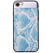 Чехол-накладка MeanLove Phantom series с кожаной вставкой для "Apple iPhone 7/iPhone 8/iPhone SE 202