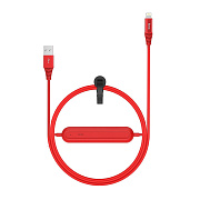 Внешний аккумулятор Hoco U22 2 000mAh Lightning/USB (red)