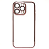 Чехол-накладка - PC073 с закрытой камерой для "Apple iPhone 15 Pro Max" (rose gold)