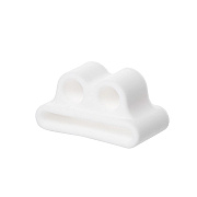 Держатель - силиконовый для наушников "Apple AirPods" (white)