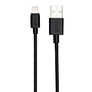 Кабель USB - Apple lightning budi M8J023 (повр. уп.) 10W 120см 2A  (black)