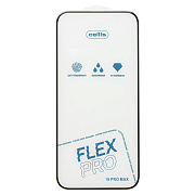 Защитное стекло Full Screen Cellis Flex Pro для "Apple iPhone 16 Pro Max" (black)