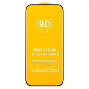 Защитное стекло Full Glue - 2,5D для "Apple iPhone 16 Pro Max" (тех.уп.) (20) (black) (234382)