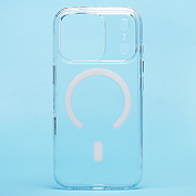 Чехол-накладка - SM039 SafeMag для "Apple iPhone 17 Pro" (transparent) (242158)