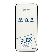 Защитное стекло Full Screen Cellis Flex Pro для "Apple iPhone 14 Pro " (black) (236367)