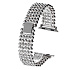 Ремешок - ApW Apple Watch 42/44/45/49 mm металл раскладывающаяся застежка (001) (silver)