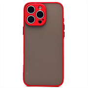 Чехол-накладка - PC041 для "Apple iPhone 16 Pro Max" (red) (234432)