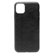 Чехол-накладка MeanLove кожаный для "Apple iPhone 11 Pro" (black)