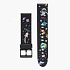 Ремешок - WB01 Универсальный 20мм силикон (019) (black)