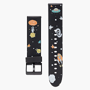 Ремешок - WB01 Универсальный 20мм силикон (010) (black)