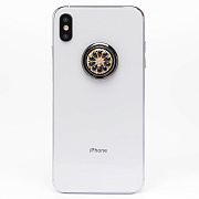 Держатель кольцо (Ring) - PS16 (black ring/gold/black) (black/gold)