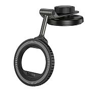 Держатель автомобильный Hoco SafeMag H77 View на приборную панель (black/metal gray)
