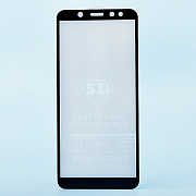Защитное стекло Full Screen Activ Clean Line 3D для "Samsung SM-A600 Galaxy A6 2018" (black)