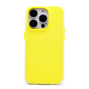 Чехол-накладка - SC346 для "Apple iPhone 15 Pro" (yellow) (232457)