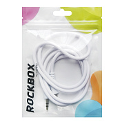 Кабель AUX (папа-папа) RockBox RC-MM3  100см   (white)