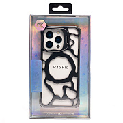 Чехол-накладка - Auspicious cloud series для "Apple iPhone 15 Pro" (titanium) (240554)