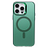 Чехол-накладка - SM025 SafeMag для "Apple iPhone 15 Pro Max" (green) (232079)