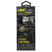 Проводные наушники с микрофоном внутриканальные LMK LMK-059 Jack 3,5  (pink)